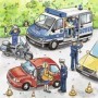 Puzzle Politia In Actiune. 3X49 Piese Ravensburger - 3